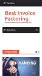 Mobile Screenshot of bestinvoicefactoring.com